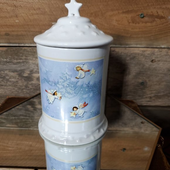 Snow Angels Coffee-Sugar Canister - Gourmet Gifts from Hallmark - Picture 5 of 7